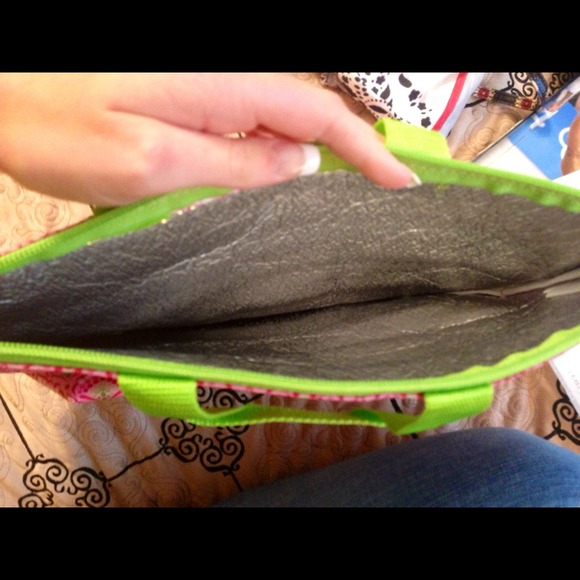 Monogrammed lunch box- never used! - Picture 3 of 3