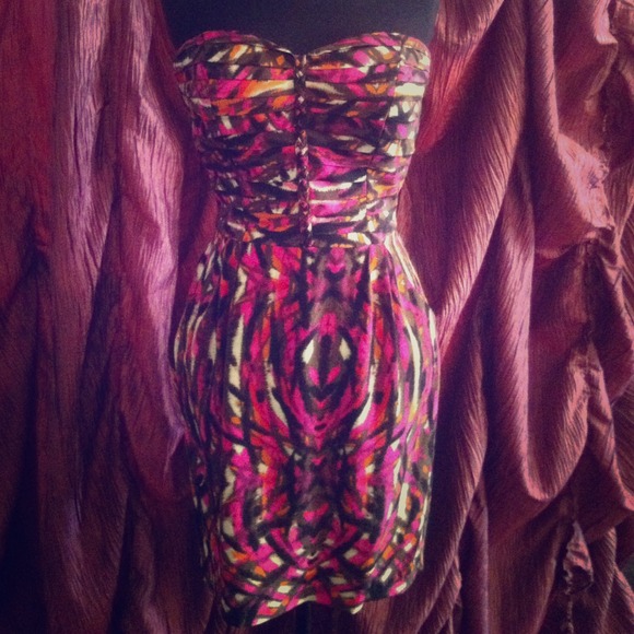 Charlie Jade- Ginger Braided Strapless-M