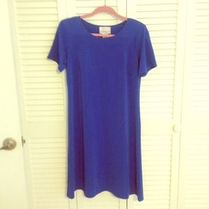 Simple Blue Dress