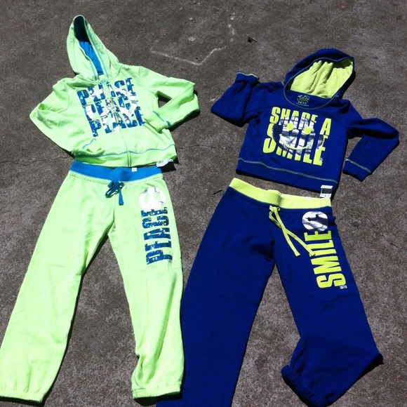 REDUCED New justice girls warm ups