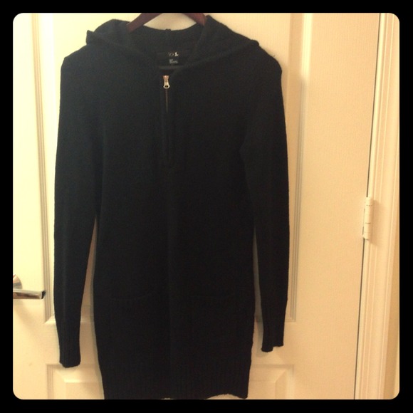Forever21 Knitted Sweater Dress with Hood