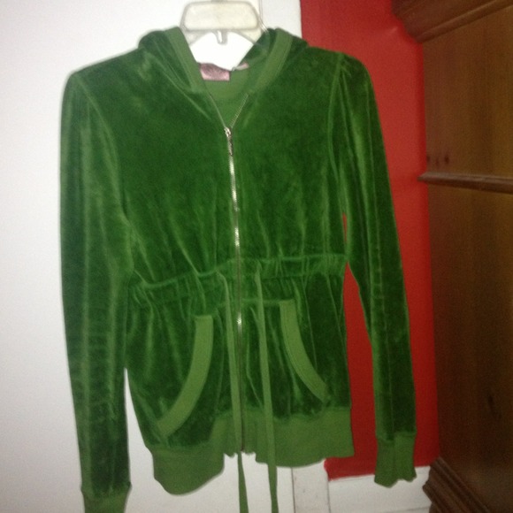 juicy velour zip up