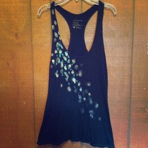 ⚡FLASH SALE⚡American Eagle cheetah racer back tank