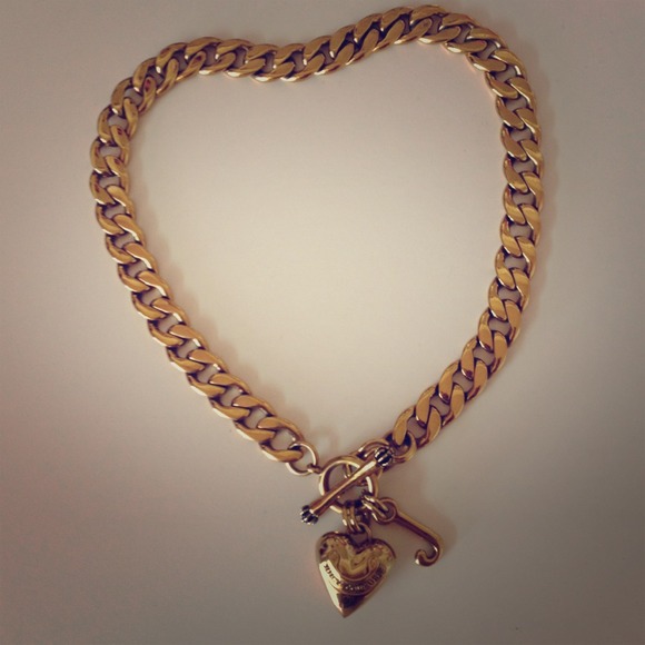 Juicy Couture Jewelry - Gold Juicy couture chain necklace