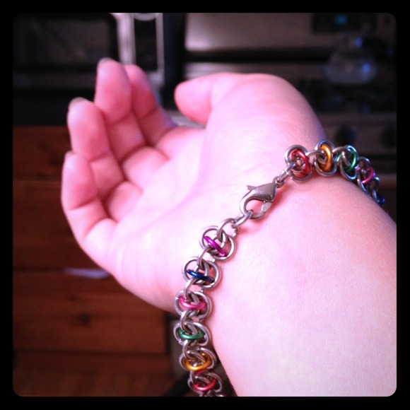 RAINBOW link bracelet