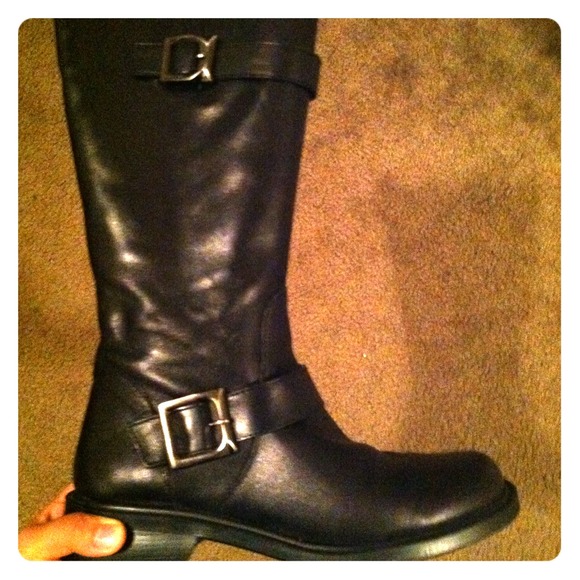 Black Leather Boots