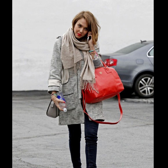 H&M Outerwear - H&M Long Tweed Coat Size 6.