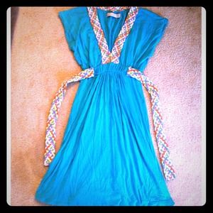 ❌ SOLD! ❌ Zara Collection Blue Dress Size Small