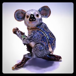 antique Koala Bear container
