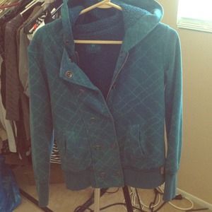 Nollie Plush Teal Blue Jacket