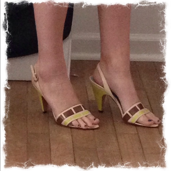 NWOB Miu Miu Sling Back Sandals. Size 7 - Picture 4 of 4