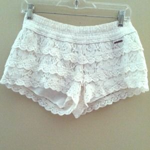 Abercrombie lace shorts