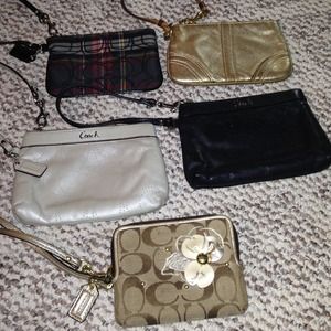 Coach wristlets bundle
