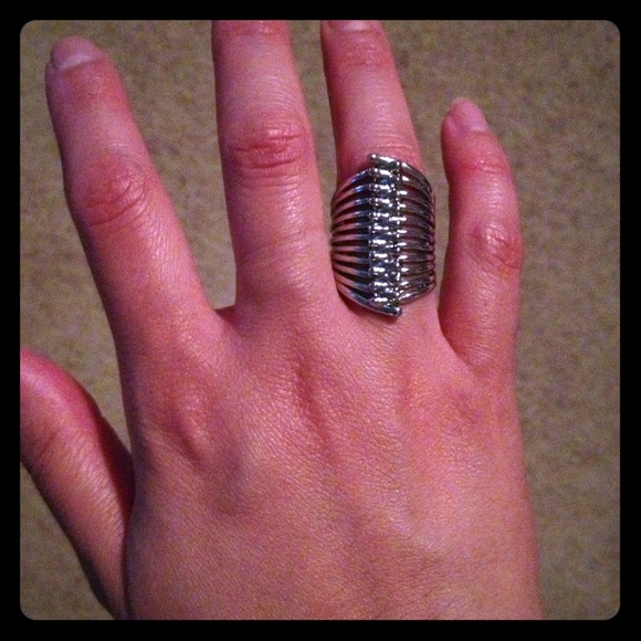 Silver ring size 6