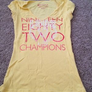 Yellow short sleeve