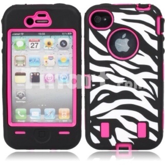 Zebra iPhone  4S case