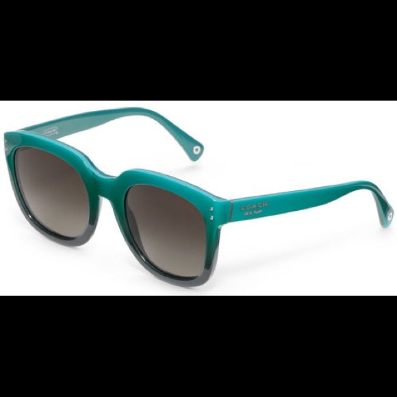 ❤️❤️SOLD❤️❤️Coach Sunglasses Teal Wayfarers