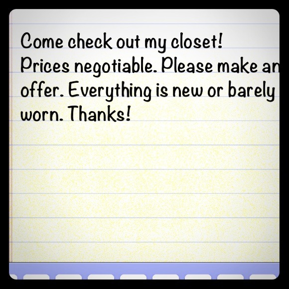 Make an offer