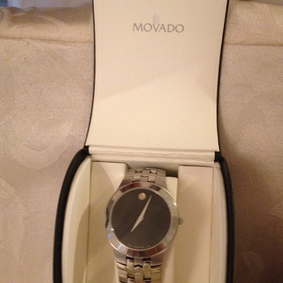 Authentic mens movado watch
