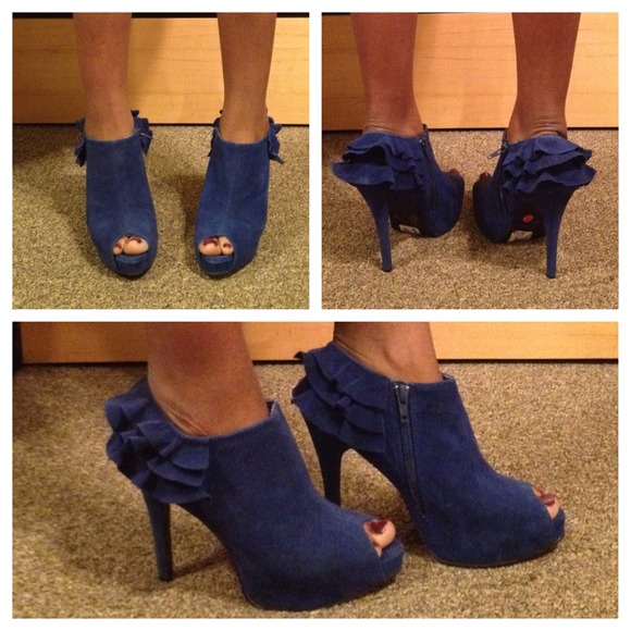 Blue heels