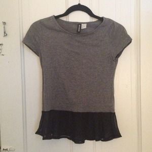 Peplum Tee shirt