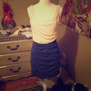 Color block express party dress