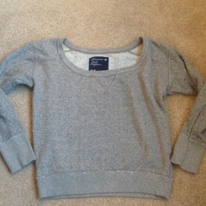 Gray light sweatshirt