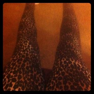 🌺Traded🌺Leopard print leggings