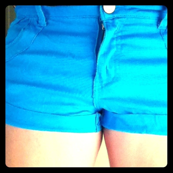 Bright Blue Shorts