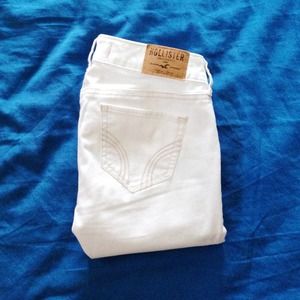 Hollister White Skinnies