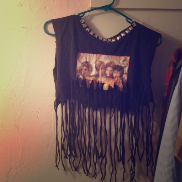 Studded handmade crop top - Picture 1 of 1