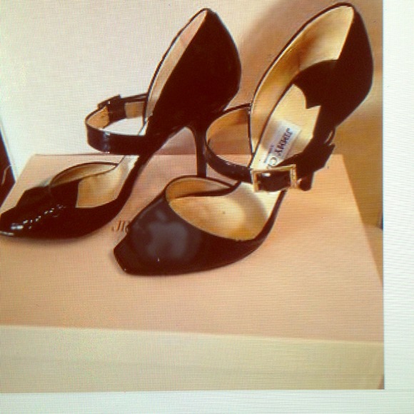 Jimmy choo patent leather Mary Jane 36 worn once