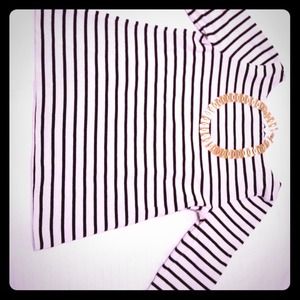 *Bundled* 3/4 Sleeve, Striped Top