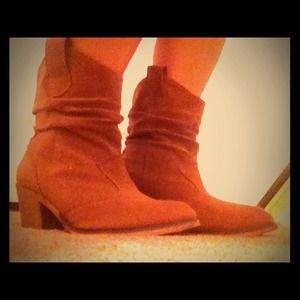 Tan ankle boot