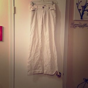 White hollister jeans size 0