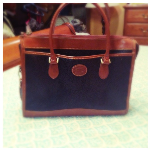 Black& brown leather purse 👜