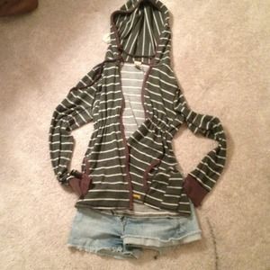BUNDLE dark grey/white Billabong hoodie and dress