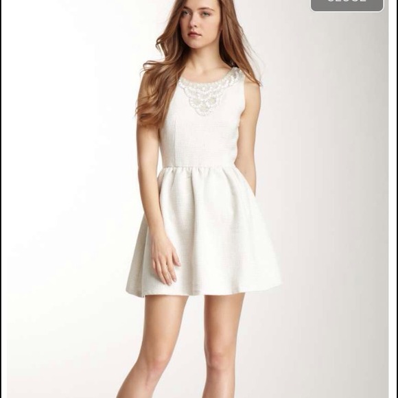 White short dress