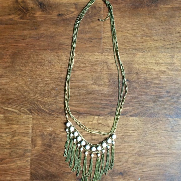 BUNDLED! Multi changed hanging necklace - Picture 2 of 2