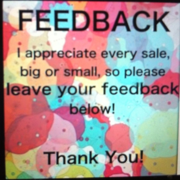 Please leave your feedback