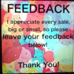 Please leave your feedback