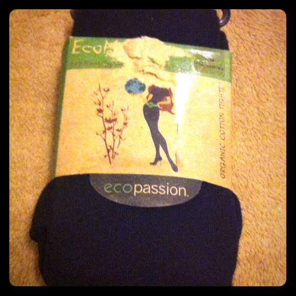 Organic footed tights