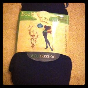 Organic footed tights