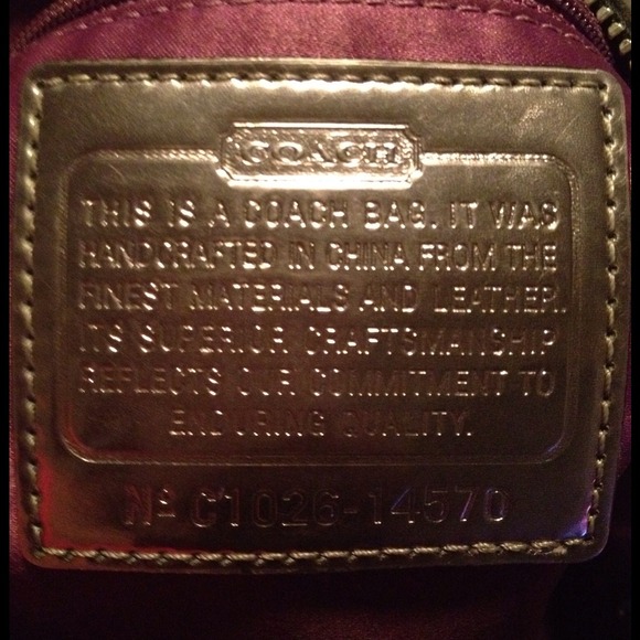 Coach 14570 Poppy Black Signature Hand Bag ✳$80 PP - Picture 3 of 4