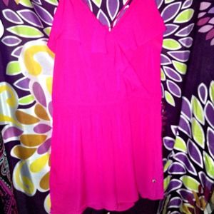 Hot pink romper from American eagle Size Small