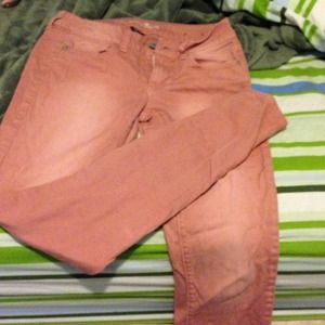 Pink American eagle jeans