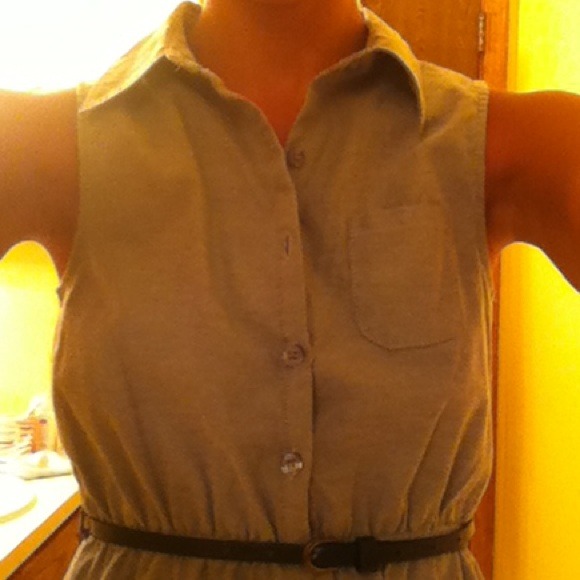 Papaya Chambray dress