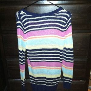 Knitted Stripe Sweater