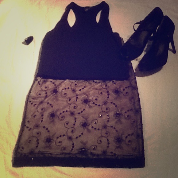 Bebe fitted knee length skirt - Picture 1 of 4