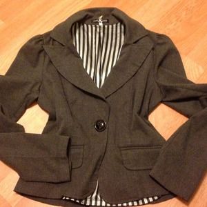 Charcoal Grey Blazer